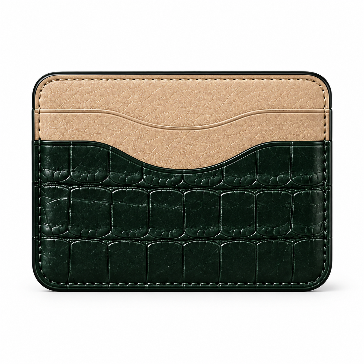 The Signature Cardholder – Emerald Sand