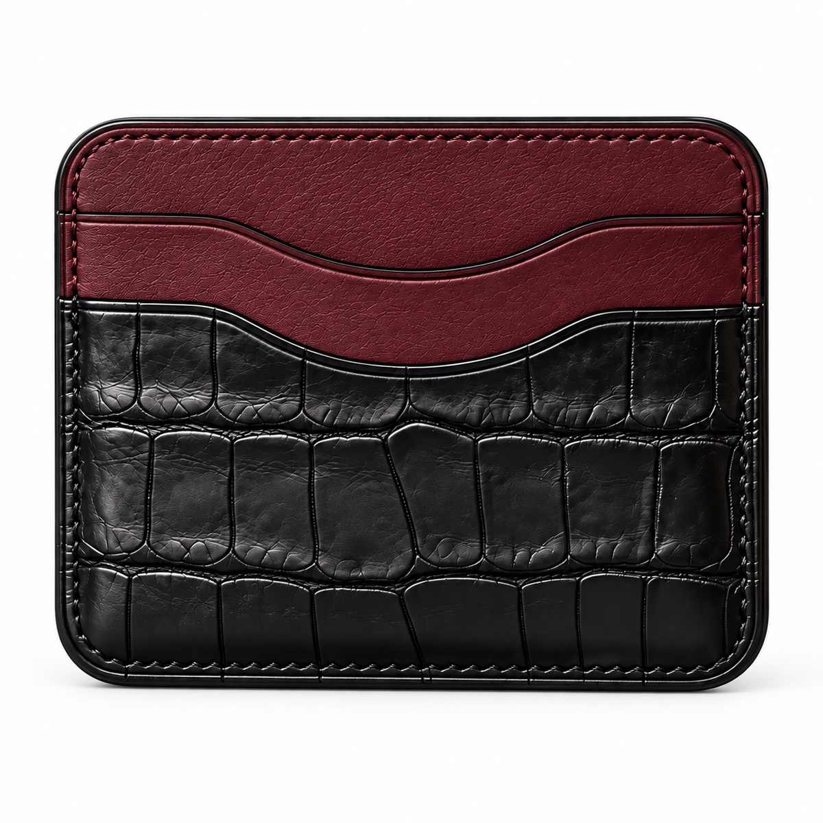 The Signature Cardholder – Bordeaux Noir