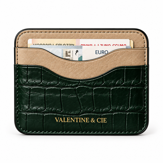 The Signature Cardholder – Emerald Sand